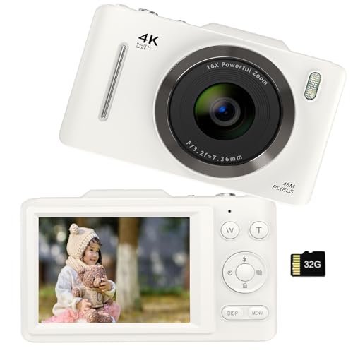 Amazon | デジタルカメラ デジカメ 4K動画撮影 6800万画素 コンパクト